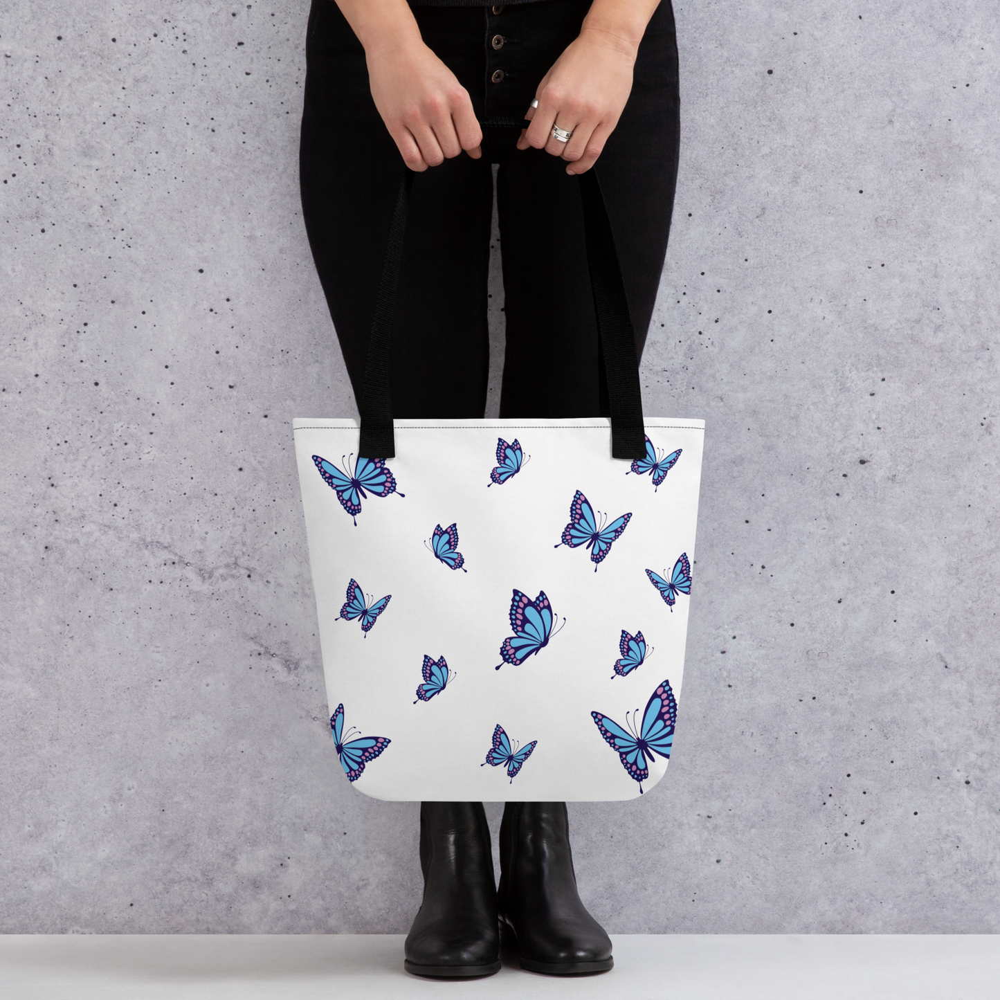 • Tote Bag 'Fight Like Girls' in White