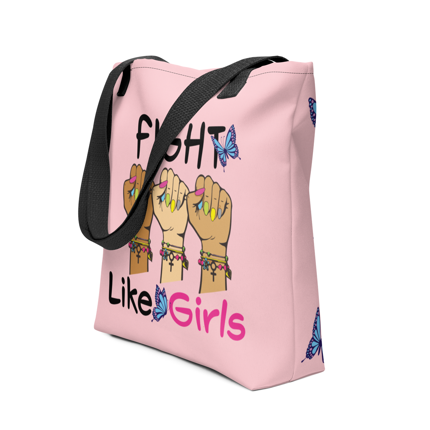 • Tote Bag 'Vote Like Girls' in Pink