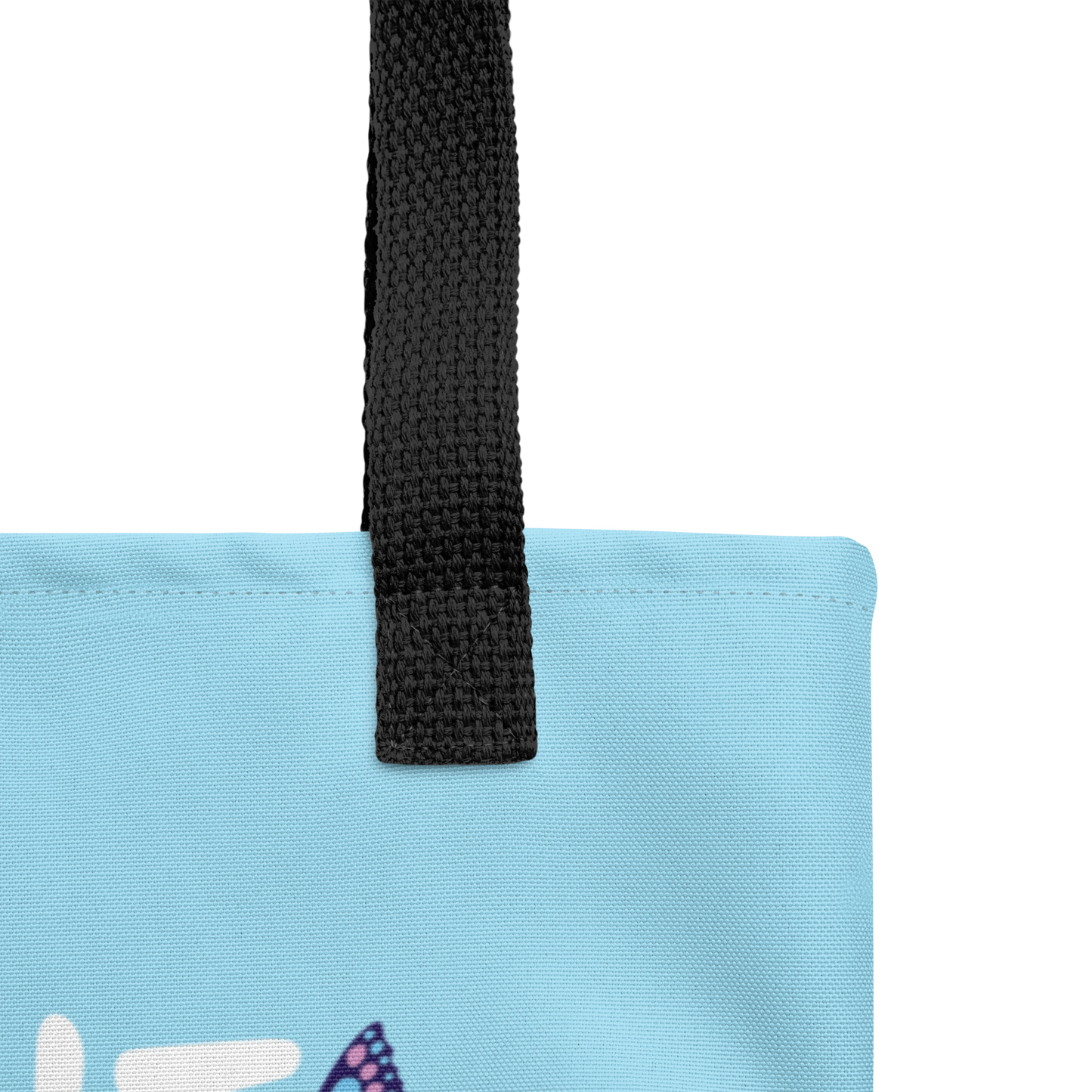 • Tote Bag 'Fight LIke Girls' in Blue