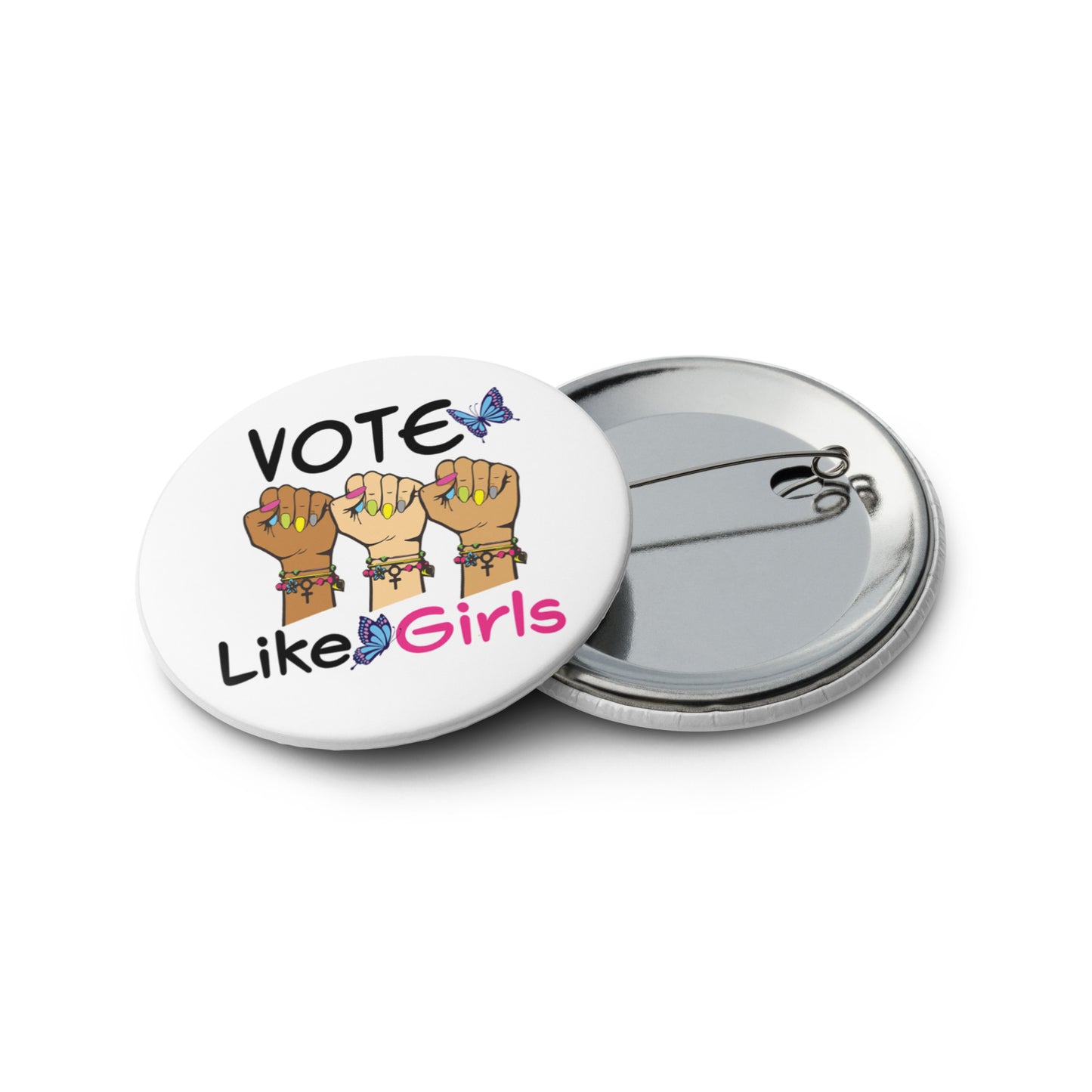 • 5 Button Set 'Vote Like Girls'