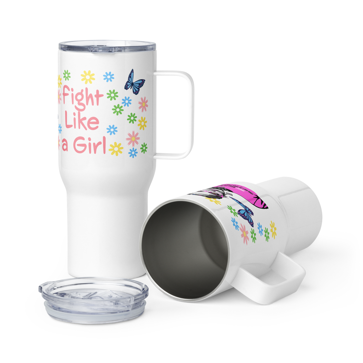 • Travel mug Susan B Anthony 'Fight Like a Girl"