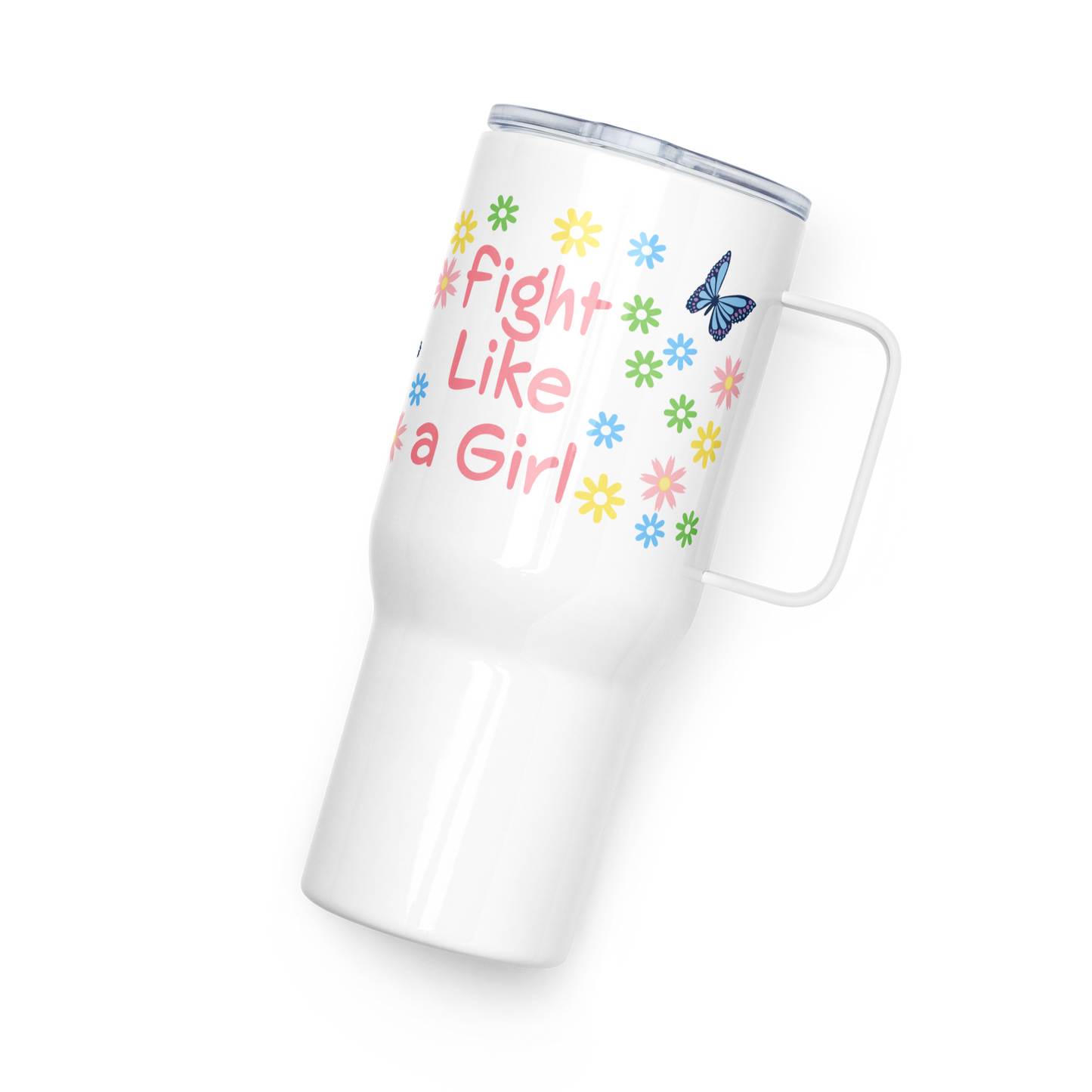 • Travel mug Susan B Anthony 'Fight Like a Girl"
