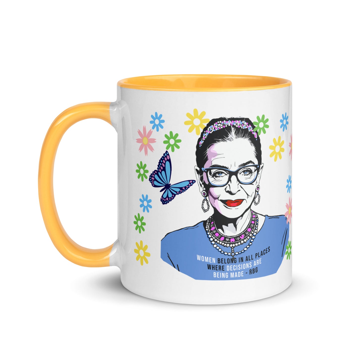 • Mug Ruth Bader Ginsburg 'Vote Like A Girl'
