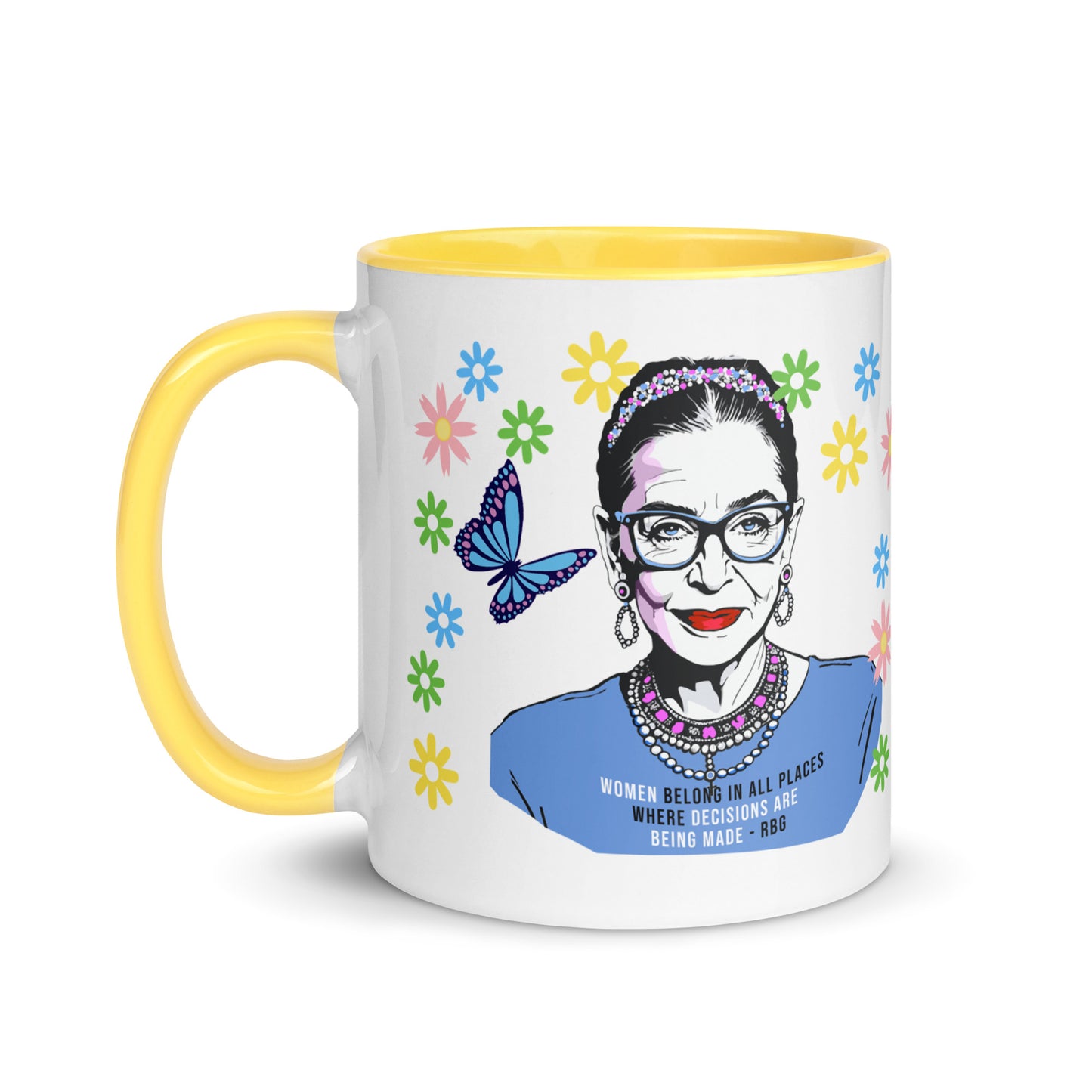 • Mug Ruth Bader Ginsburg 'Vote Like A Girl'