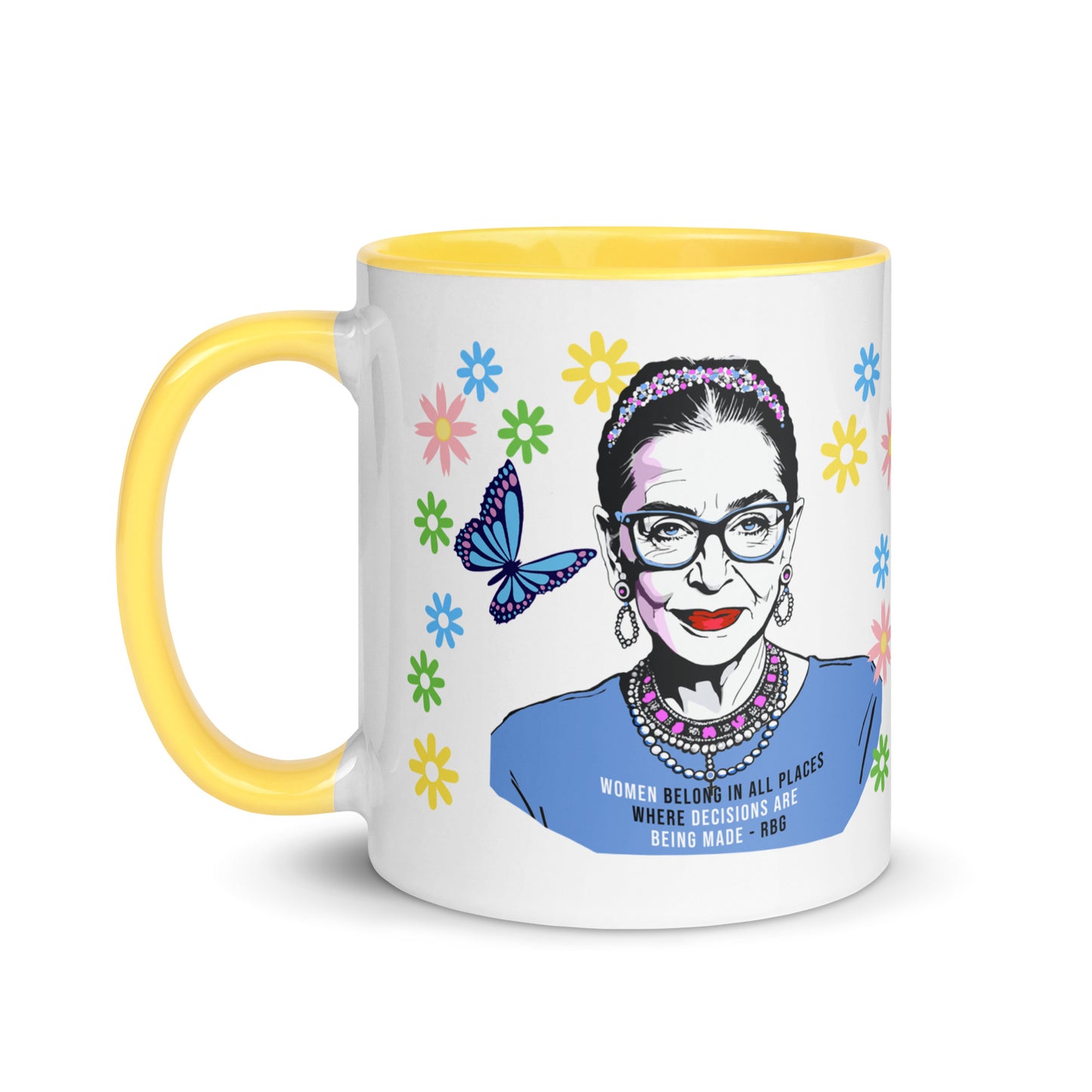 • Mug Ruth Bader Ginsburg 'Fight Like A Girl'