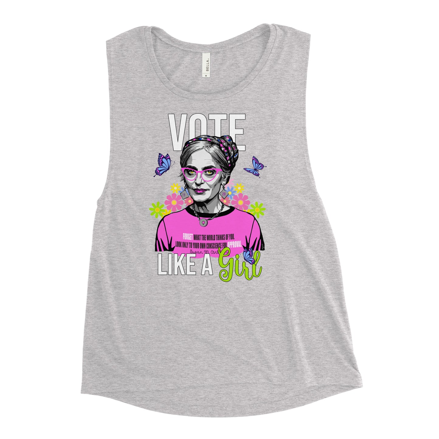 • Tank Susan B Anthony 'Vote Like A Girl'