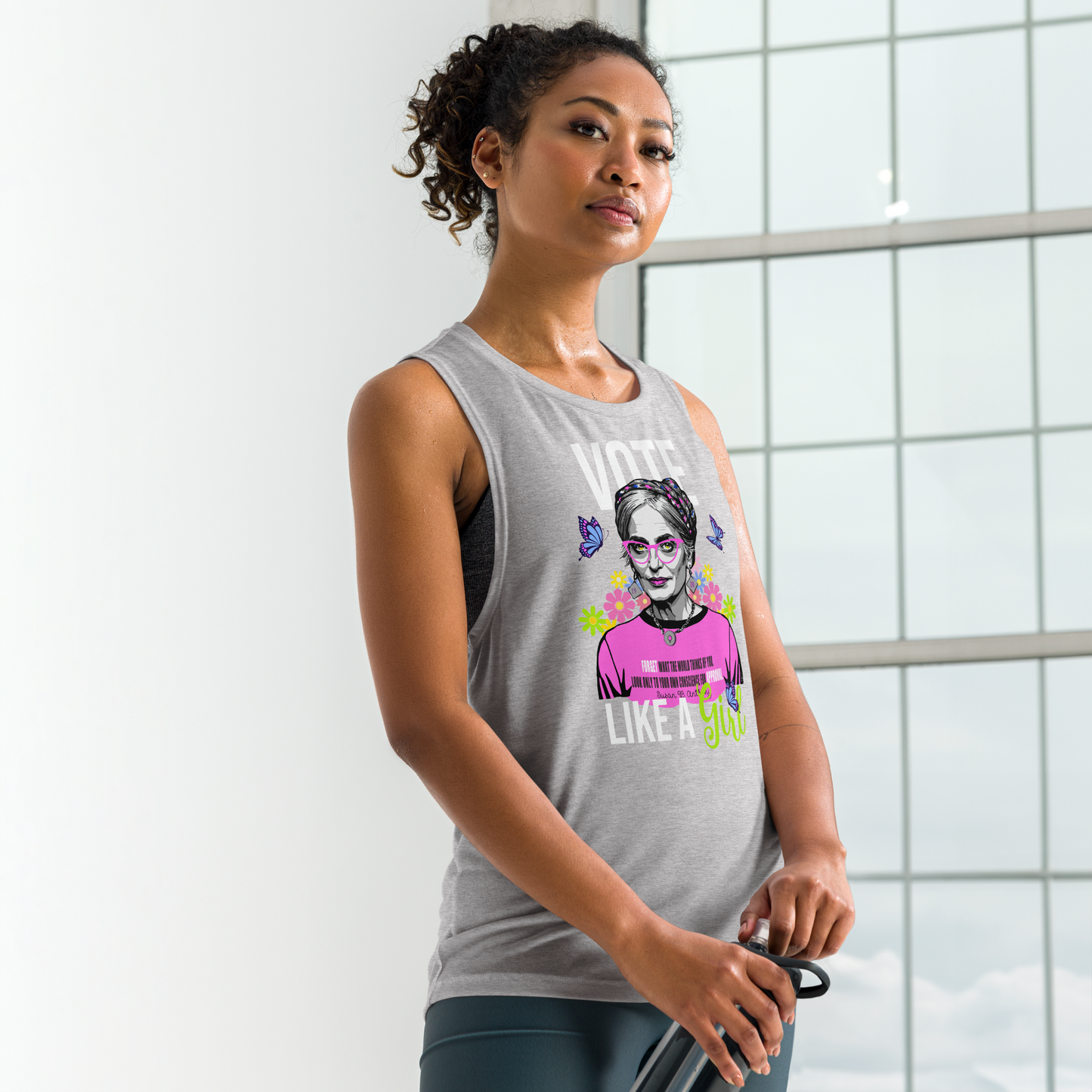 • Tank Susan B Anthony 'Vote Like A Girl'
