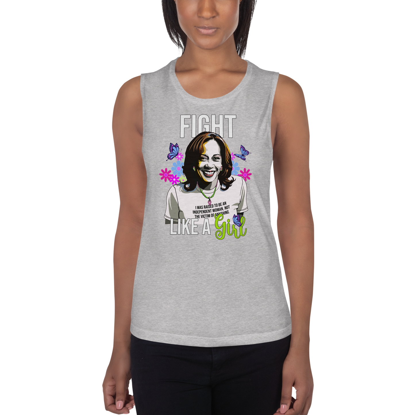 • Tank Kamala Harris 'Fight Like A Girl'