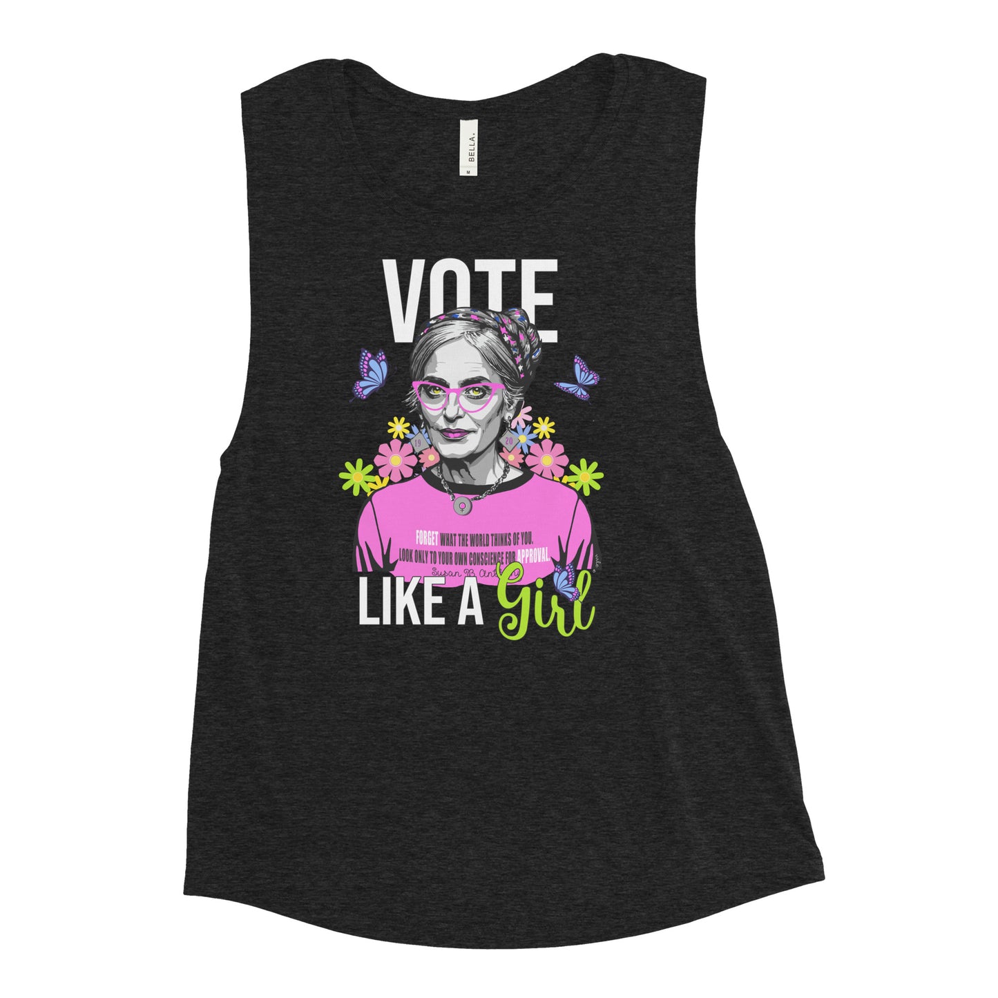 • Tank Susan B Anthony 'Vote Like A Girl'