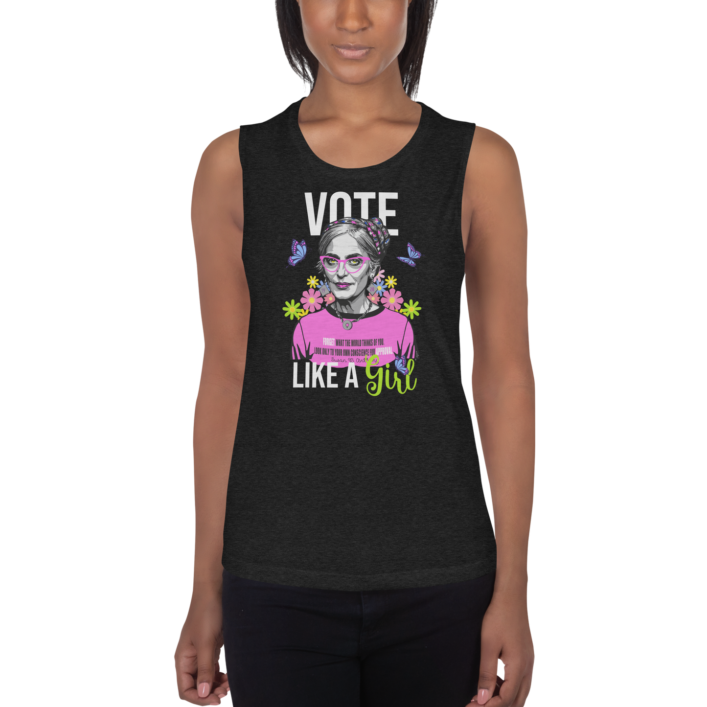 • Tank Susan B Anthony 'Vote Like A Girl'