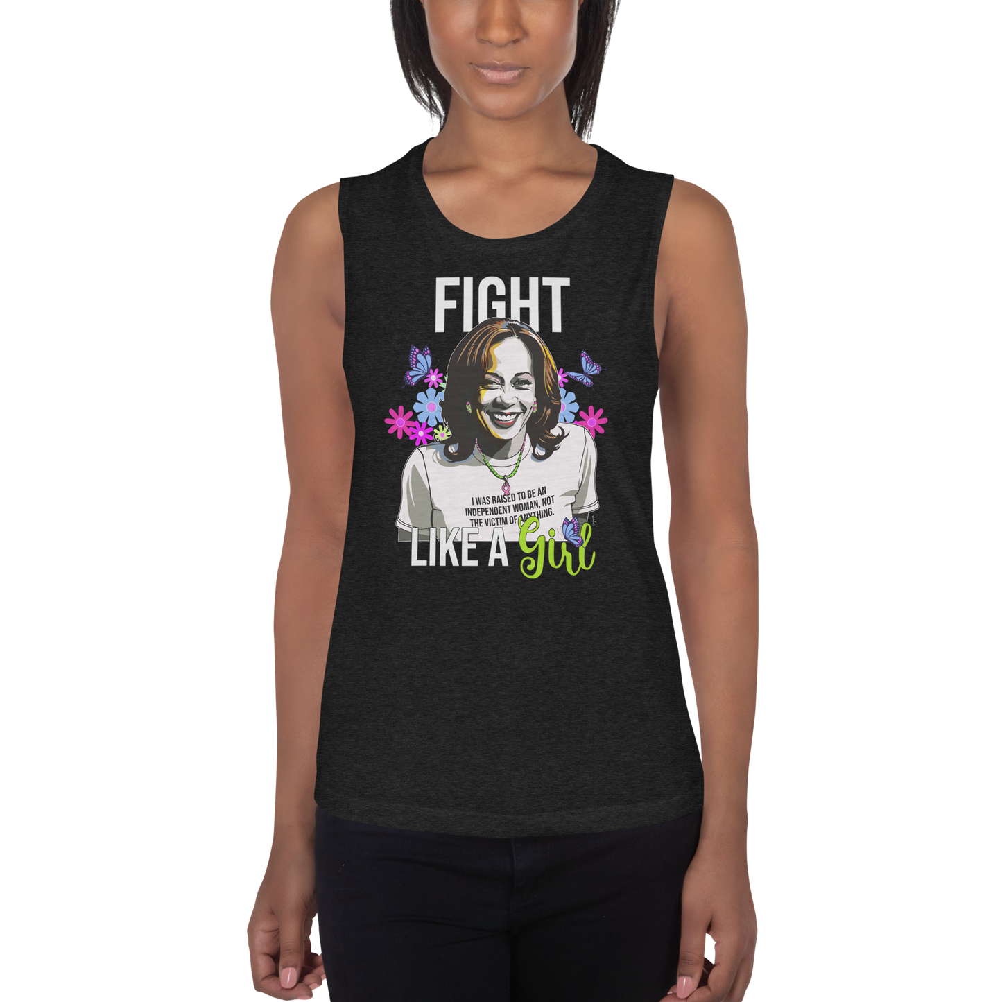 • Tank Kamala Harris 'Fight Like A Girl'