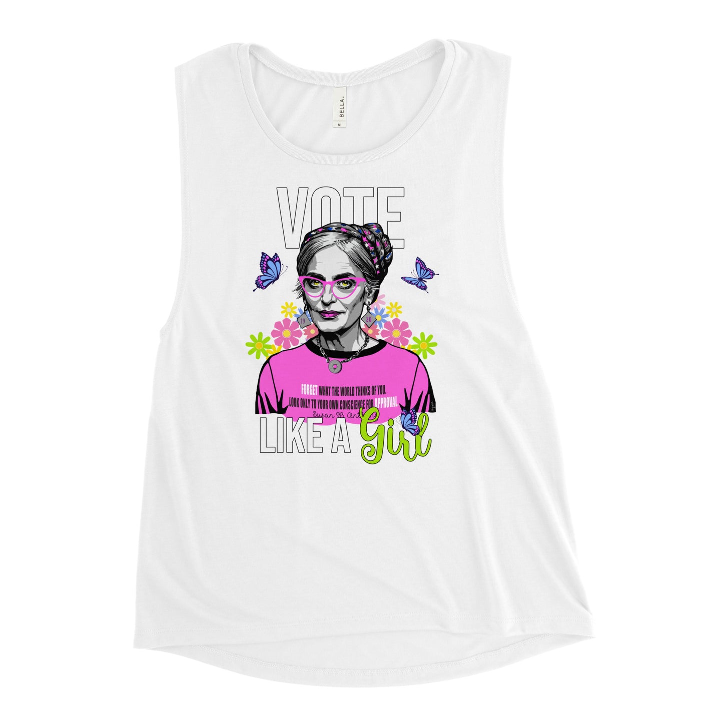 • Tank Susan B Anthony 'Vote Like A Girl'