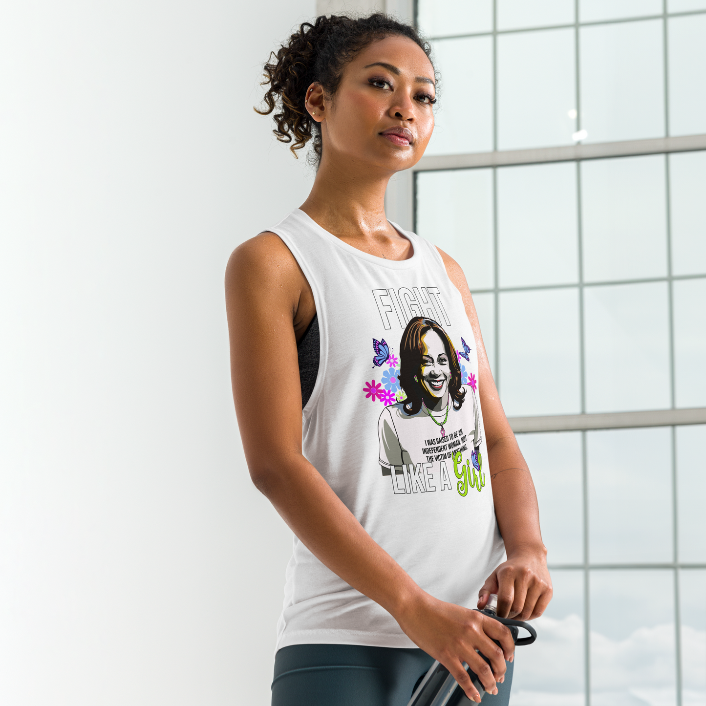 • Tank Kamala Harris 'Fight Like A Girl'