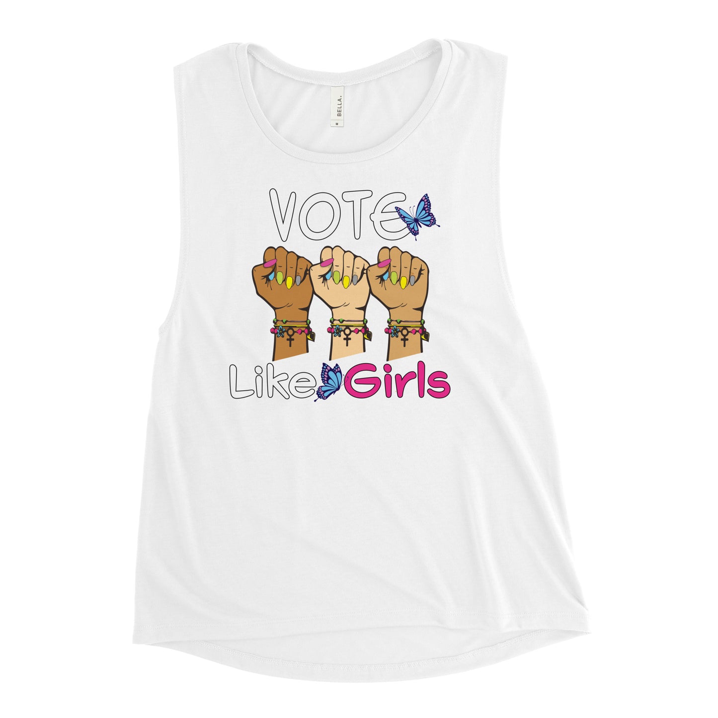 • Tank 'Vote LIke GIrls'