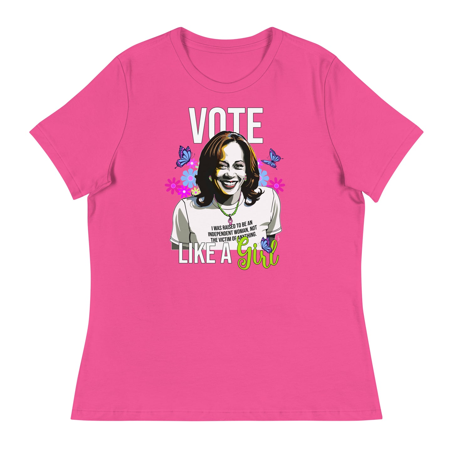 • T-Shirt - Kamala Harris 'Vote Like A Girl'