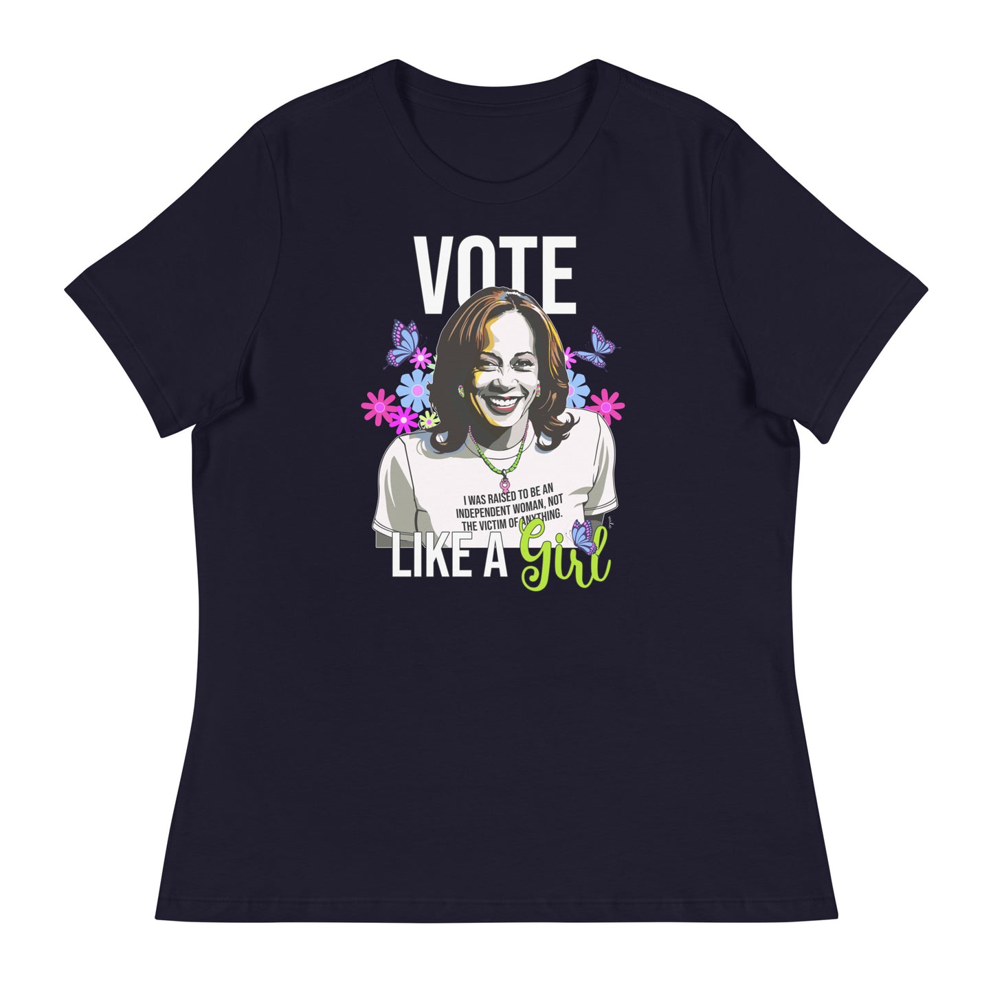 • T-Shirt - Kamala Harris 'Vote Like A Girl'