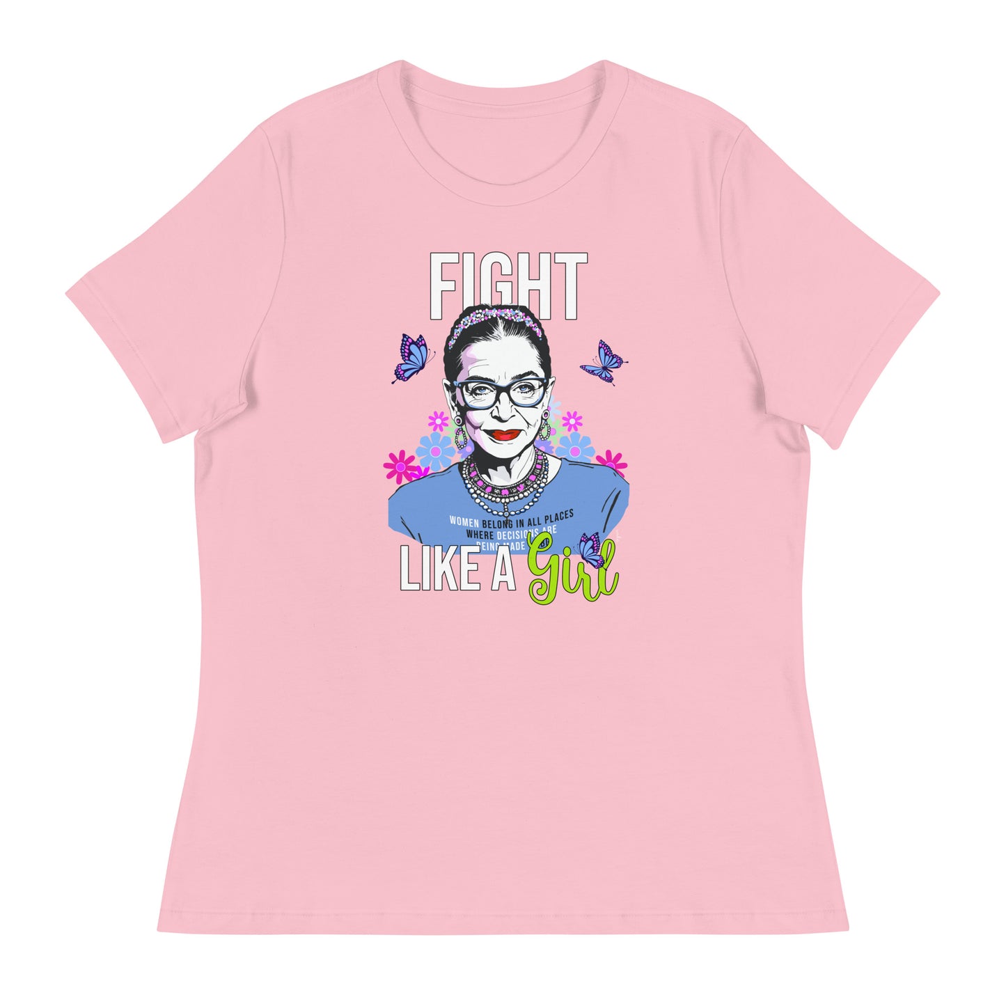 • T-Shirt RBG 'Fight Like A Girl'