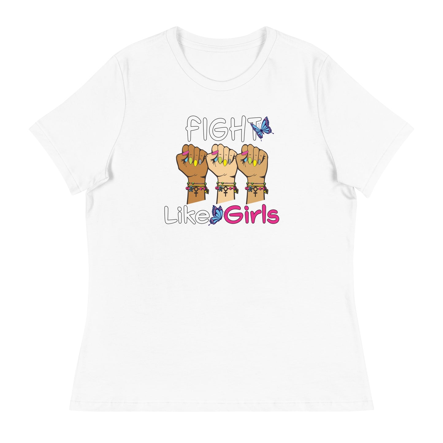 • Tee Shirt 'Fight Like Girls'