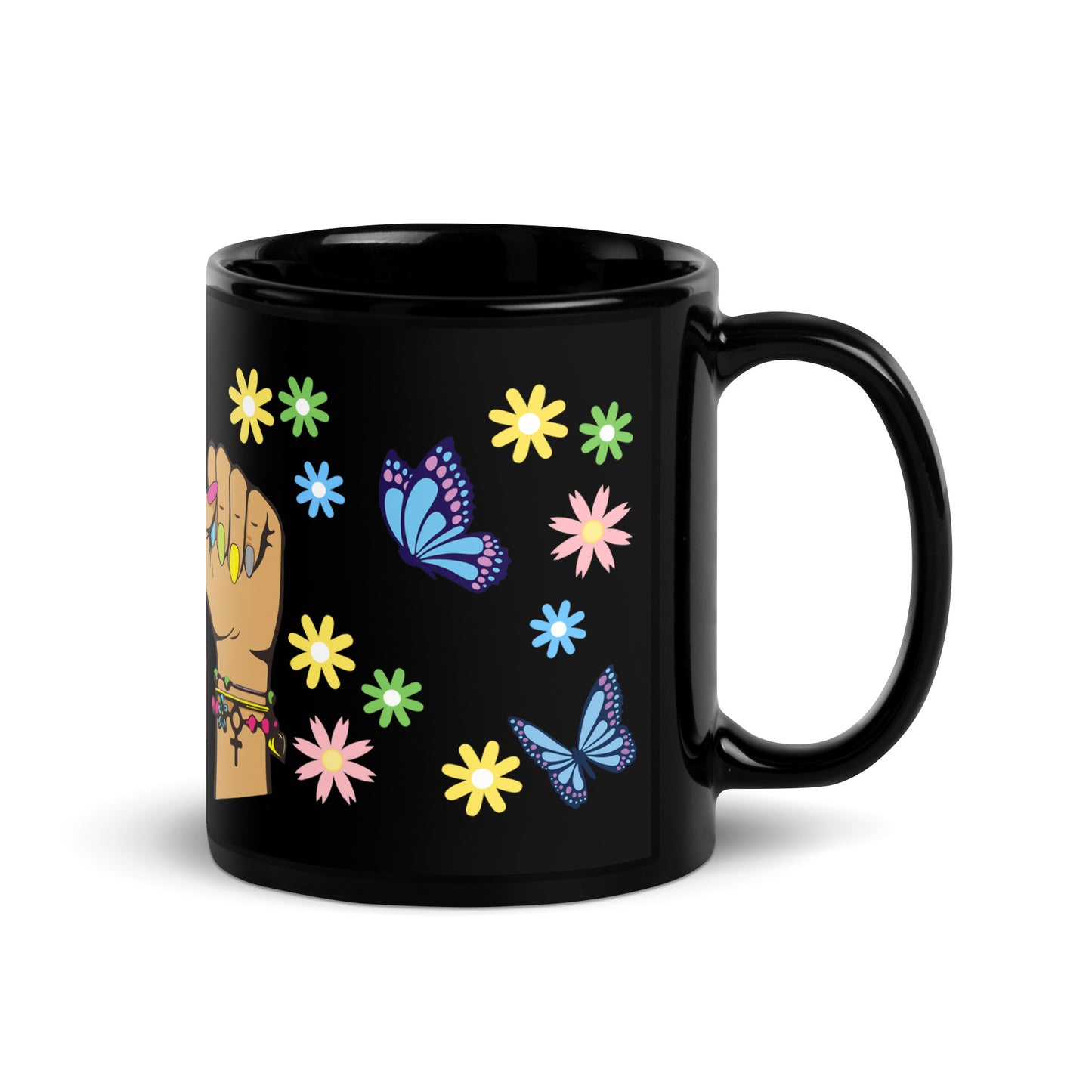 • Mug 'Fight Like Girls' Medium Skin Tone