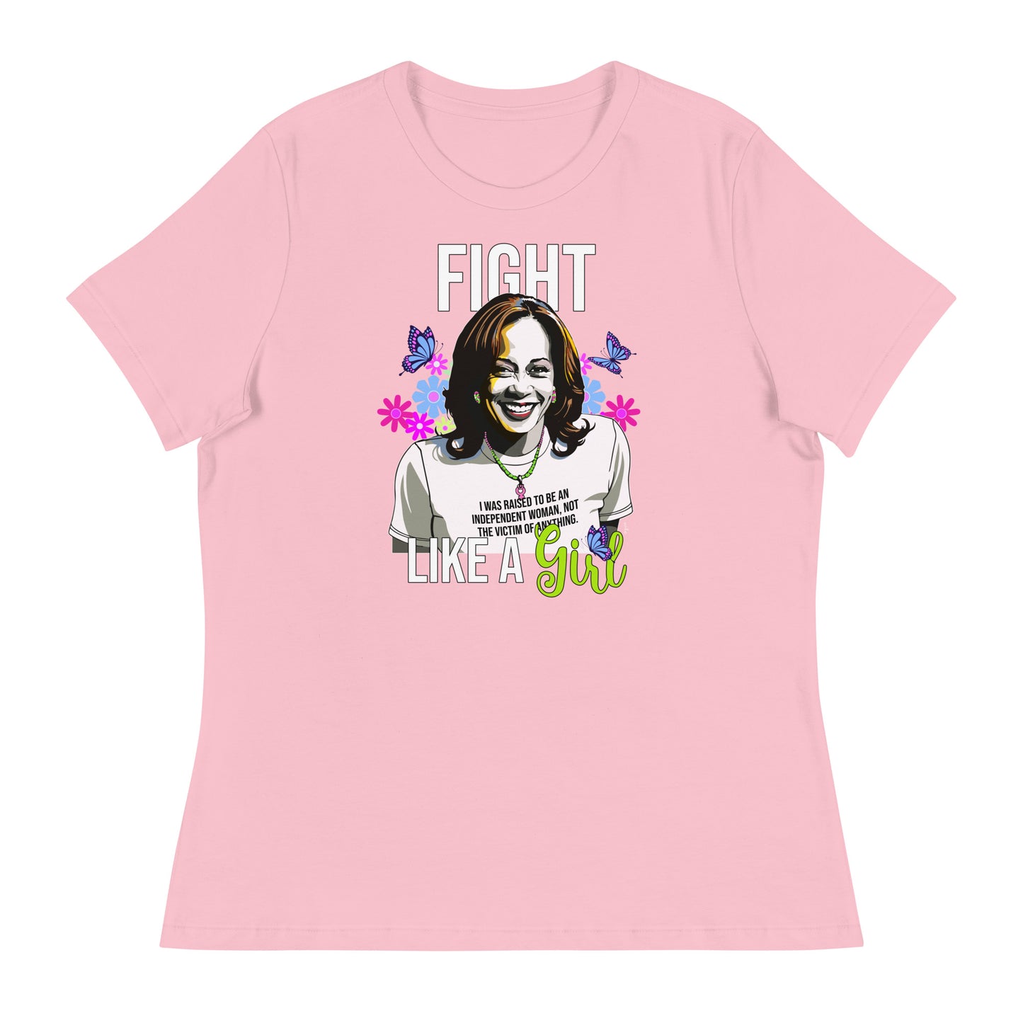 • T-Shirt - Kamala Harris 'Fight Like A Girl'